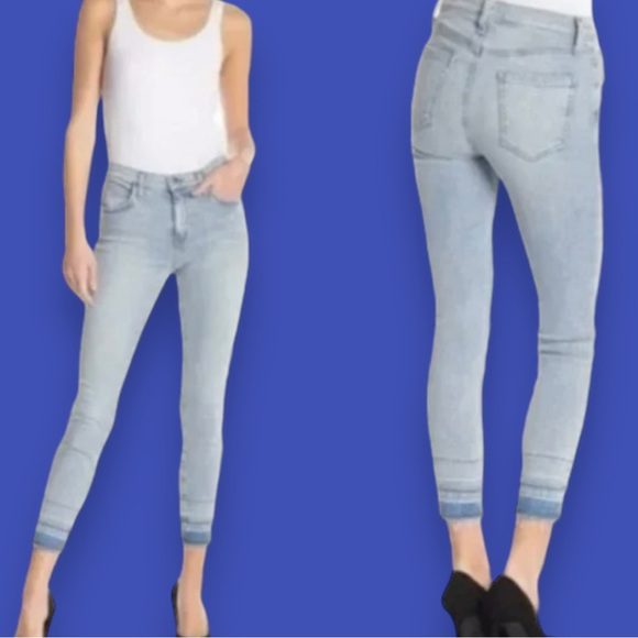 NWT Current/Elliot Stiletto High-Rise Skinny Jeans in Joey Light Vintage. Sz 26 - Picture 13 of 16